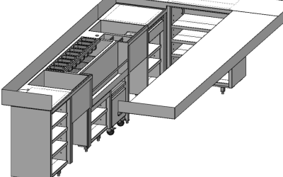 Conception bar en inox 304L alimentaire