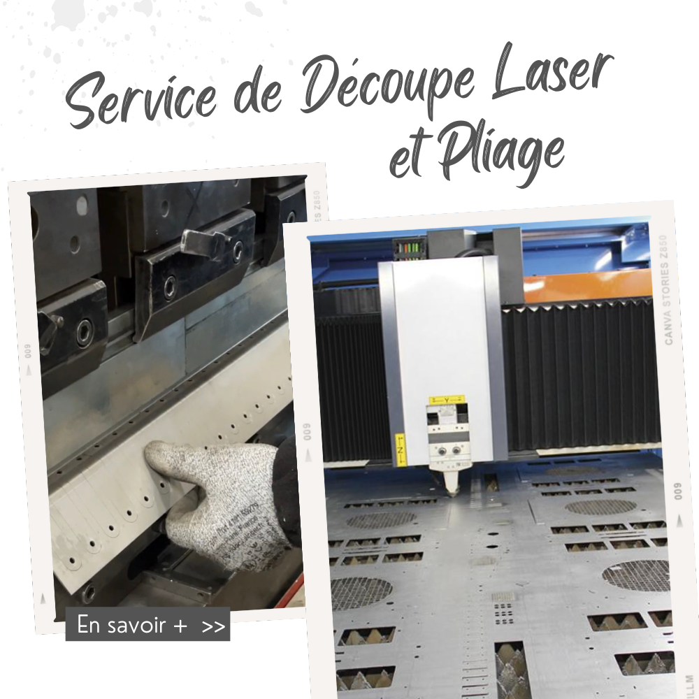 Service de Découpe Laser et Pliage